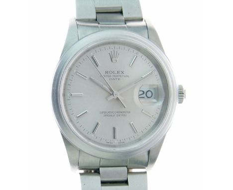 Rolex - Oyster Perpetual Date Superlative Chronometer Officially Certified automatic wristwatch, ref: 15200, in a stainless s