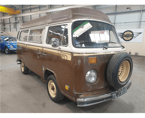 1977 VOLKSWAGEN CAMPERCurrent V5 present, paperwork includes DVLA correspondence and MOT certificates. Declared manufactured 