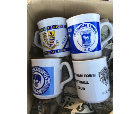 Football Mug Collection: Collected by ground hopper in the 70s 80s and 90s which have never been used. Individually wrapped i