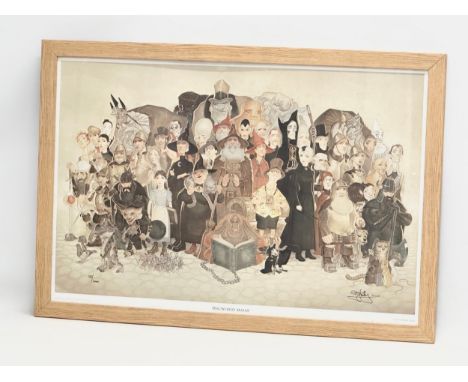 A large ‘Discworld Massif’ Paul Kidby print. Terry Pratchett. 77x53cm 