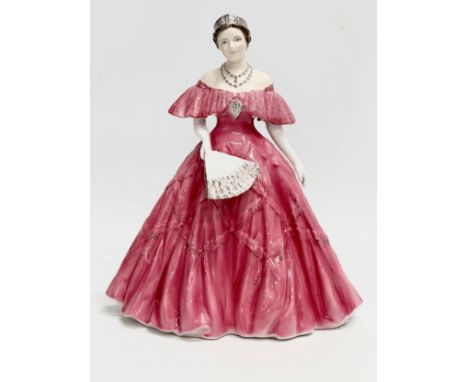A Limited Edition Royal Worcester Queen Elizabeth, The Queen Mother figurine. To Celebrate the year 2000. 1858/7500. 