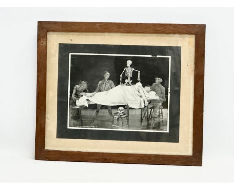 An Early 20th Century ‘A Student’s Dream’ print. 1907. Published by Close, Graham &amp; Scully. 42x35cm 