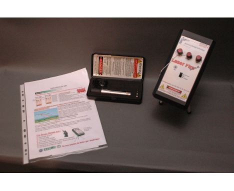 An Arrow Laser Fire and Arrow Laser Shot 20 bore shotgun swing and gun control practice device, with instructions. 