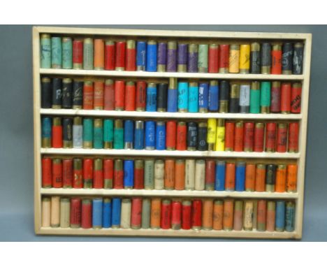 125 (+/-) collectors cartridges, paper and plastic case, various calibres, to include Broad Arrow stamped "12 bore" shot size