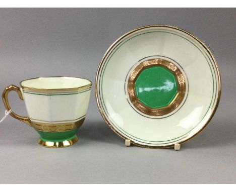 ROYAL STAFFORD PART TEA SERVICE,along with a Delphine part tea service