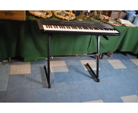 A Casio Keyboard, CPS-7, on Metal Stand, no Power Lead 