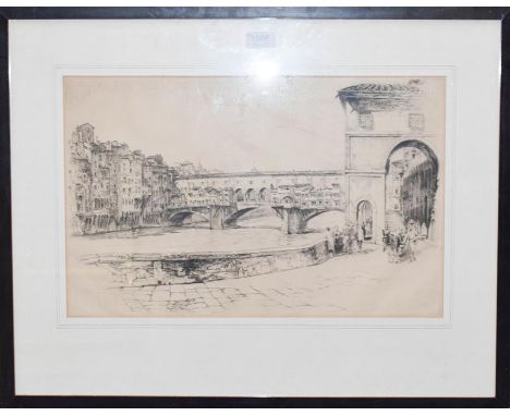 Rowland Langmaid, two black and white engravings signed in pencil, two further signed architectural black and white engraving
