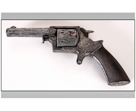 Tranter Cased 7mm rimfire  strong action obsolete calibre pistol makers mark on gun with tools  