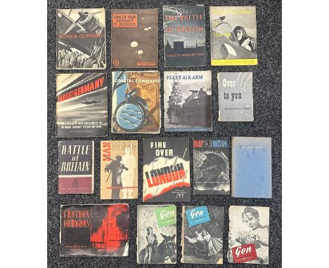WW2 British Information Booklets covering mainly Air Force related subjects: Bomber Command, One of our Aircraft is Missing, 