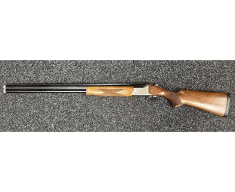 Miroku Model MK38 Sport 12 Bore Over and Under Shotgun serial number 77954MX. Steel proofed. Ejector. 760mm long barrels. Sin