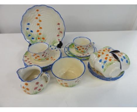 A vintage Coronet bone china tea service 