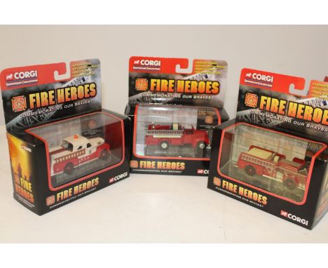 Three boxed Corgi models 