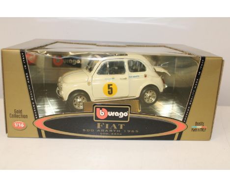 A boxed Burago model 1:16 scale 