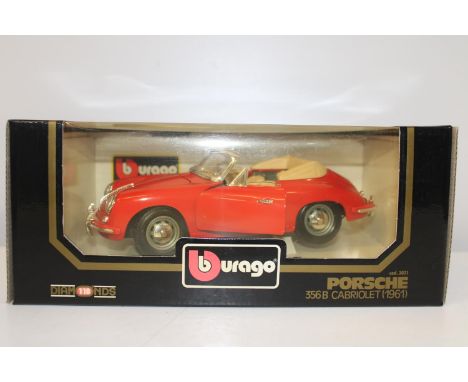 A boxed Burago model 1:18 scale 