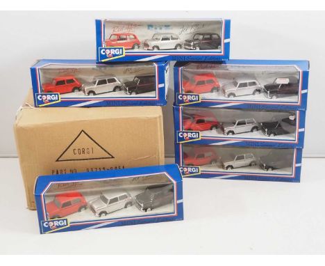 A CORGI 93715 trade pack containing 6 sets of 1:36 scale diecast 3 piece MINI 'Special Editions' Gift Sets - VG/E in VG boxes