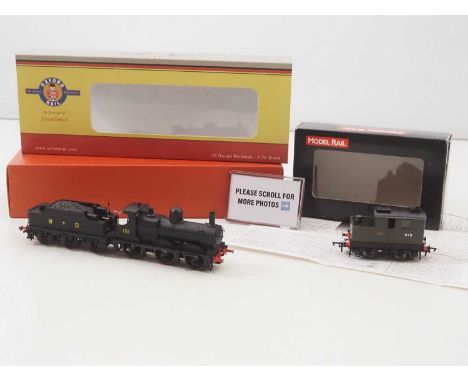 A MODEL RAIL (by DAPOL) MR-017 Y1/3 Class steam Sentinel loco together with an OXFORD RAIL Dean Goods class steam loco both i
