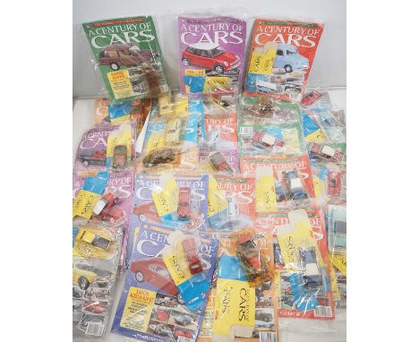 A group of HACHETTE 'A Century of Cars' magazines, all sealed, and each containing a CORGI model car - VG/E (27)