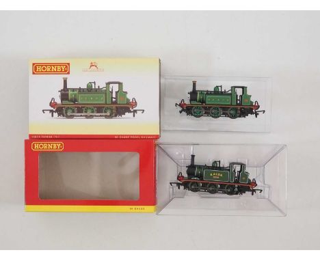 A pair of HORNBY OO gauge 'Terrier' steam locomotives comprising R3248 'Sutton' in K&ESR livery and R3467 '751' in SE&CR live
