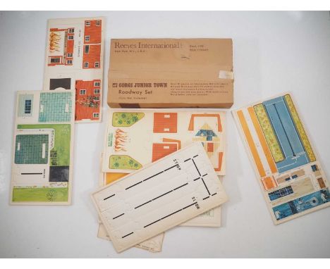 A CORGI JUNIORS / REEVES INTERNATIONAL scarce US issue Roadway set, unsealed but complete - VG/E in VG box