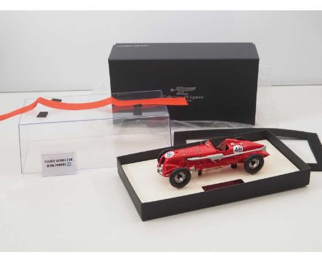 A TSM-MODEL 'Collection d'Elegance' 1/18 scale handbuilt resin Bentley Blower No.1 #46 Sir Henry "Tim" Birkin 1932 Brooklands