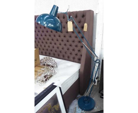 FLOOR LIGHT, anglepoise design, 170cm tall. 