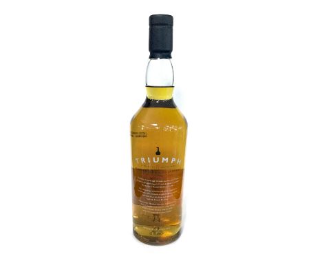 TRIUMPH Blended Malt Scotch Whisky A blend of Diageo's 27 malt whiskies to celebrate the opening Roseisle Distillery, bottle 