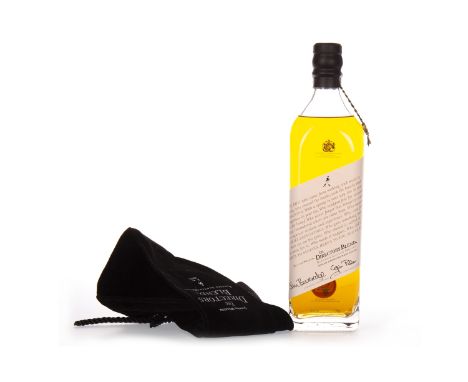 JOHNNIE WALKER DIRECTORS BLEND 2012Blended Scotch WhiskyBottle no. 80 of 504 bottles. 70cl, 43% volume, in velvet pouch.   CO