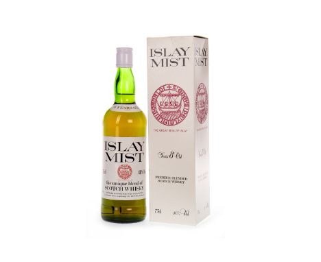 ISLAY MIST 8 YEARS OLD Blended Scotch Whisky. 75cl, 40% volume, in carton.    CONDITION REPORT:  Stain on shoulder label, oth