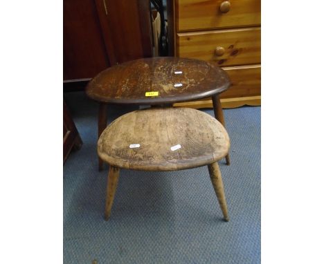 A nest of two Ercol pebble tables A/fLocation: RAM 