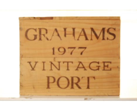   Graham's Vintage Port 1977 12 bts OWC 