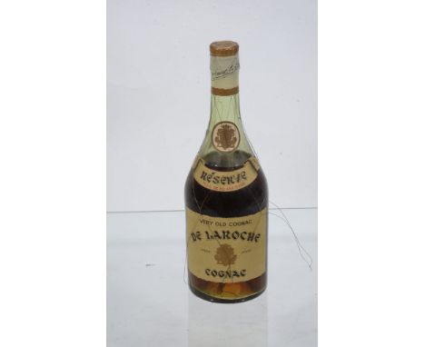   De Laroche Cognac Very Old Cognac Reserve Plus de 60 ans d'age Beleievd 70cl At least 115 year old 1 bt 
