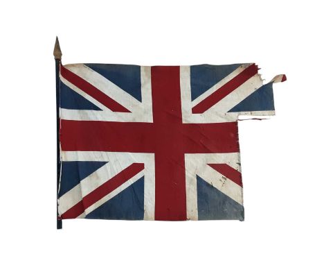 VINTAGE UNION FLAG, on pole