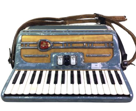 CRUCIANELLI 60 BASS ACCORDION, lacking carry case