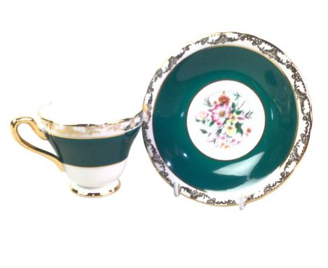 ROYAL WORCESTER TEA SERVICE, AND A SUTHERLAND TEA SERVICE, the Sutherland service with twenty one pieces