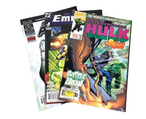 GROUP OF COMICS, including Batman And Deamon, Superman Vs The Terminator, X 51 The Machine Man, The Flash 'The Fast Lane Just
