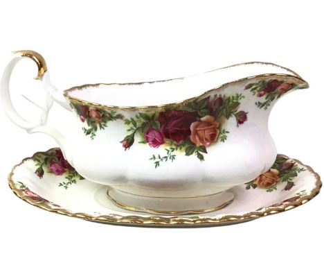 LARGE COLLECTION OF ROYAL ALBERT TEA, COFFEE AND DINNER WARE, OLD COUNTRY ROSE PATTERN  including a lidded tureen, plates, si