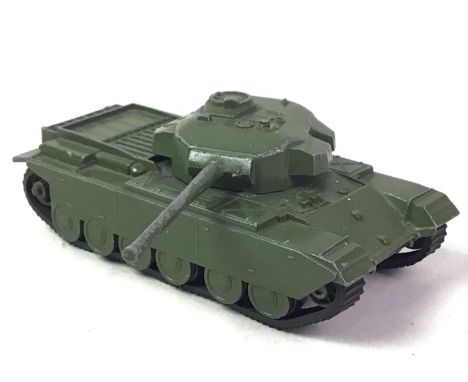 DINKY TOYS, GROUP OF DIECAST MODEL VEHICLES modelled as army vehicles, including tanksQty: 15