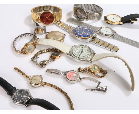 Ladies and gentlemans wristwatches, to include Sekonda, Citron, Timex etc. (qty)