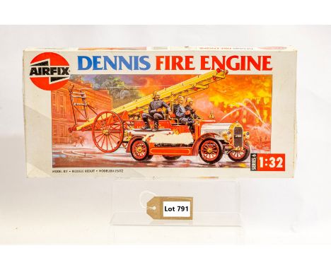 Manufacturer  - Airfix | Description - Dennis Fire Engine | Stock Code - 06642 | Notes - None| Scale - 1:32 | Certificate - N