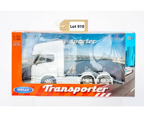 Manufacturer  - Welly | Description - Scania R730 V8 | Stock Code - 32670L-W | Notes - None| Scale - 1:32 | Certificate - No