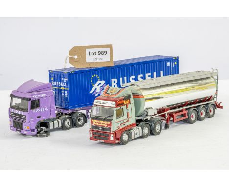 Manufacturer  - Corgi | Description - 2 x Assorted Loose Corgi Truck Models | Stock Code - ? | Notes - No boxes| Scale - 1:50