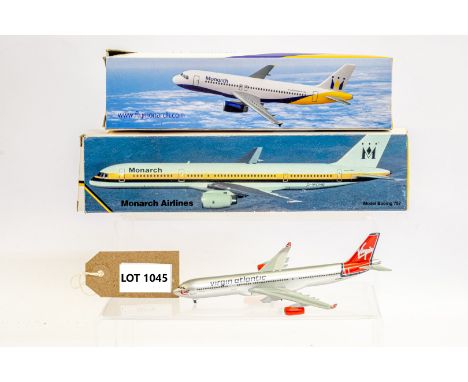 Manufacturer  - N/A | Description - 3 x Assorted Aircraft Models | Stock Code - N/A | Notes - None| Scale - N/A | Certificate