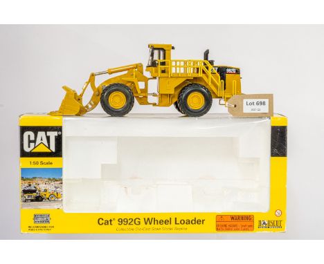 Manufacturer  - Norscott | Description - CAT 9929 Wheel Loader | Stock Code - 55115 | Notes - | Scale - 1:50 | Certificate - 