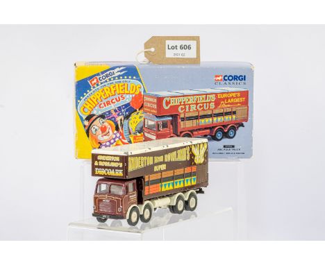 Manufacturer  - Corgi | Description - AEC Pole Truck - Chipperfields Circus | Stock Code - 97896 | Notes - | Scale - 1:50 | C