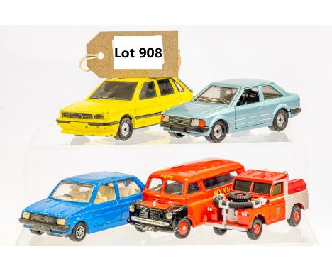 Manufacturer  - Corgi | Description - 5 Assorted Loose Car Models | Stock Code - N/A | Notes - None| Scale - ? | Certificate 