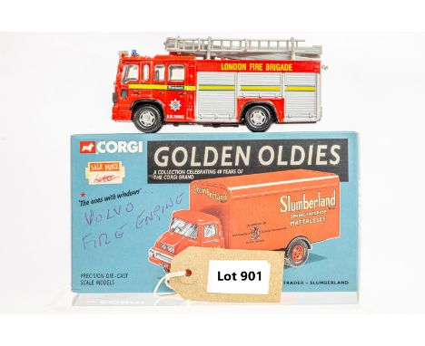 Manufacturer  - Lledo | Description - Volvo Fire Engine - Londons Burning TV Show | Stock Code - N/A | Notes - In Wrong Box| 