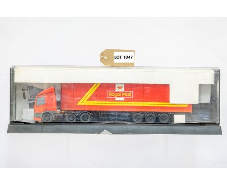 Manufacturer  - Corgi | Description - DAF Box Trailer In Display Case - Royal Mail Leyland  | Stock Code - 75502 | Notes - No