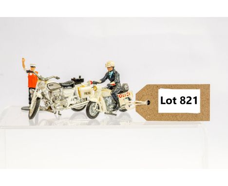 Manufacturer  - N/A | Description - 2 x Police Bikes With Figure | Stock Code - N/A | Notes - None| Scale - ? | Certificate -