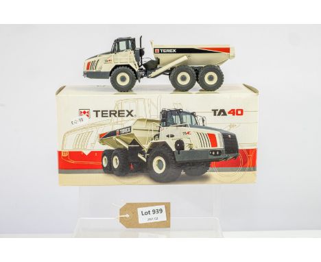 Manufacturer  - NZG | Description - Terex TA40 Articulated Truck | Stock Code - 681 | Notes - | Scale - 1:50 | Certificate - 