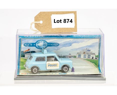 Manufacturer  - Dinky | Description - Mini Clubman Police Car | Stock Code - 255 | Notes - In Wrong Box| Scale - 1:43 | Certi